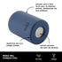 BUILT 12 Ounce Double Wall Stainless Steel K2 Can Chiller Atlantic Blue...