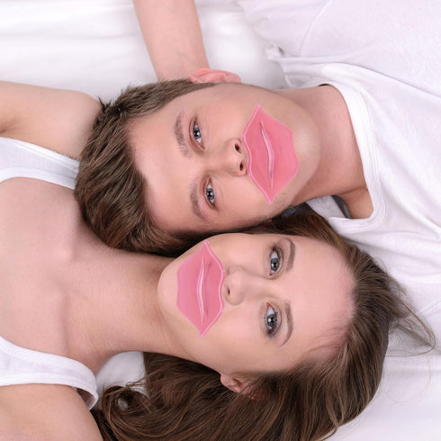 Lip mask, Collagen Moisturizing Lip Masks for Dry Lips, 32 PCS Hydrating Lip Plumping Mask for Chapped, Fine Lines, Lip Hydration Treatment, Lip M...