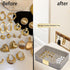 Leather Jewelry Tray Desktop Storage,Luxury Perfume Tray Nightstand Organizer Entryway Decorative Tray,for Jewelry Watch Cosmetics Keys Phone Wall...