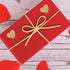Hybsk 1000pcs Kraft Heart Stickers 30mm Love Stickers for Envelope Seals Crafting Scrapbooking (Kraft)...