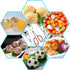 3 Pcs Stainless Steel Meat Ballers, AIFUDA Nonstick Meatball Scoop Ball Maker Ice Tongs for Cake Pop, Ice Cream Scoop, Fruit, Cookie Dough, Melon...