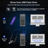Wireless WiFi Adapter for Desktop PC - QGOO AC1300Mbps USB 3.0 Network Dongle with 5dBi High Gain Dual Antennas, Dual Band 2.4G/400Mbps 5G/867Mbps...