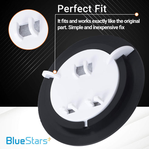 BlueStars Upgraded WR17X11653 Refrigerator Ice Dispenser Door Flap Replacement Part – Compatible with G.E & Kenmore Refrigerators - Replaces AP367...