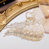 Wing Hair Claw Clips Gold Hair Clips for Thick or Thins Hair Angel Wings Hair Jaw Clips Strong Hold Large Shark Claw Clips Metal Barrettes Rhinest...