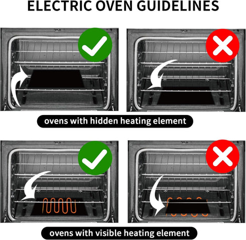 Oven Liners for Bottom of Oven-23.6x15.7 Inch Heavy Duty Non-stick Reusable Oven Spill Protector Mat Kitchen Accessory for Gas Electric Oven,Toast...