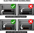 Oven Liners for Bottom of Oven-23.6x15.7 Inch Heavy Duty Non-stick Reusable Oven Spill Protector Mat Kitchen Accessory for Gas Electric Oven,Toast...
