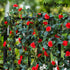 Musdoney 4Pcs 32.2 FT Fake Rose Vine Flowers Plants Artificial Flower Garland Hanging Rose Ivy Home Hotel Office Wedding Party Garden Craft Art De...