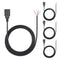 4Pcs USB A Female 4Pin Bare Wire 1M/3FT, 5V/2A USB 4 Pin Pigtail Open End Power Data Cable, Tail Tinning, for USB Equipment Installed or Replaceme...