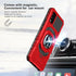Ailiber for TCL 30T (T603DL) Phone Case, TCL 30 T Case with Screen Protector, Ring Kickstand for Magnetic Car Mount, Military Grade, Heavy Duty Sh...