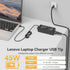 ADLX45DLC3A, ADLX45DLC2A, ADLX45NCC2A, ADLX45NLC2A, ADLX45NLC3A, ADLX45NDC2A, ADLX45NDC3A, PA-1450-12 Laptop Charger Compatible with Lenovo ThinkP...