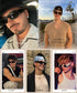 BOJOD Trendy Rectangle Sunglasses For Women Men Retro 90s Oval y2k Retangular Sunglasses Square Black Shades...