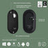 Logitech Pebble Mouse 2 M350s Slim Bluetooth Wireless Mouse, Portable, Lightweight, Customizable Button, Quiet Clicks, Easy-Switch for Windows, ma...