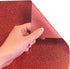 Siser Glitter Heat Transfer Craft Vinyl Roll 5ft x 10" Roll Including Stainless Steel Weeding Tool (Red)...