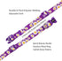 Dog Collar and Leash Set, Cute Daisy Pattern, Polyester Material, 5ft Leash, for Small Dogs.(Small,Purple Daisy)...