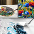 Artist Painting Knives Set - 5 Pieces Painting Knives Stainless Steel Spatula Palette Knife Oil Painting Accessories Color Mixing Set for Oil, Can...