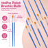 126 Pcs Small Paint Brushes Bulk, Kids Paint Brushes with Flat and Round Pointed Paint Brushes Set, Craft Brushes for Classroom Acrylic Oil Waterc...