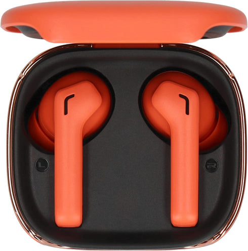 DE Earbud Headphones - Bluetooth 5.3 - Surround Sound HiFi - 6 Hours Use Time - ENC Noise Reduction - Low Delay 55 ms - Waterproof IPX-5 - HD Voic...
