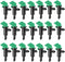 Drip Emitter, Garden Flag Irrigation Drippers 4 GPH, 16L/H Water Sprinkler Emitters Head Connect 4-7mm Hose for Trees and Shrubs Watering 100PCS...