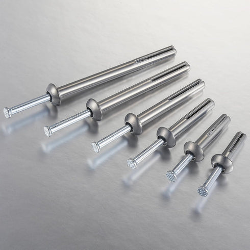 1/4x3/4"Hammer Drive Nail in Anchor (50 per Box) cement hammering anchors...