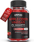 Apple Cider Vinegar Gummies - 1000mg - Formulated to Support Normal Energy Levels & Gut Health - Supports Digestion, Detox & Cleansing - ACV Gummi...