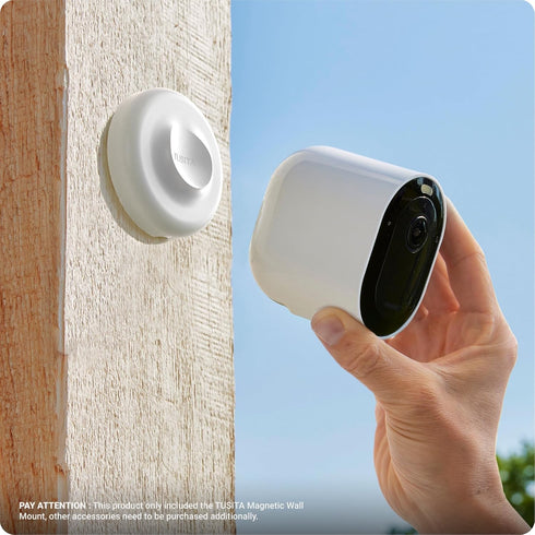 TUSITA Magnetic Wall Mounts Compatible with Arlo Pro 5S 2K, Pro 4, Pro 3, Ultra 2, and Ultra Cameras, 2-Pack...