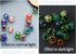 8mm 200pcs Glow in The Dack Glass Beads with Holes for Jewelry Making Bracelets Earrings Necklace Bulk Lampwork Solar Unique DIY Crafts Gold Space...
