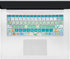 Keyboard Cover Skin for Microsoft Surface Laptop 4 13.5 & 15 Inch/Surface Laptop 3 13.5'' & 15'', Cute Printing Waterproof Silicone Keyboard Prote...