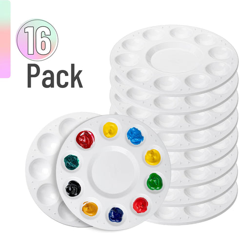 Mr. Pen- Paint Tray Palettes, 16 Pack, Paint Pallet, Paint Tray, Paint Palette Tray, Paint Supplies, Palette, Paint Holder, Painting Palette, Pain...