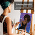 Canvas Painting Kit Pre Drawn Canvas for Painting for Adults Party Party Kits Paint and Sip Party Supplies 8x10 Canvas to Paint 8 Acrylic Colors,3...
