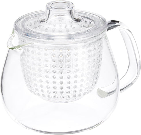 KINTO UNITEA 22909 Teapot, 15.2 fl oz (450 ml), Plastic, Dishwasher Safe, Heat Resistant Glass...
