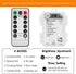 LED Rope Lights Battery Operated String Lights-40Ft 120 LEDs 8 Modes Outdoor Waterproof Fairy Lights Dimmable/Timer with Remote for Camping Party ...