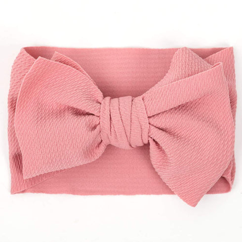 KIDOCHEESE Oversized Baby Headbands with Bows - Elastic Nylon Hairbands, Head Wraps and Hair Accessories for Newborns, Infants, Toddlers and Kids...