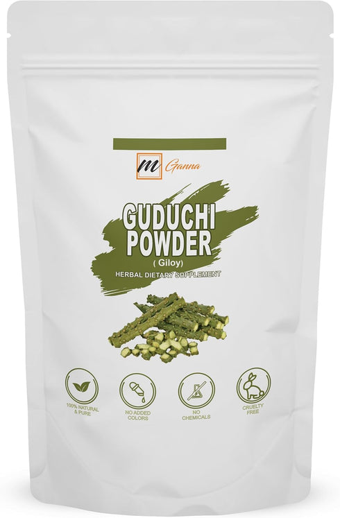 100% Pure and Natural Guduchi | Giloy | Tinospora Cordifolia Powder for Skin and Health Care 100 GMS / 0.22 LBS...