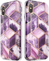 i-Blason Cosmo Series Designed for iPhone Xs Max Case 2018 Release, Full-Body Bumper Case with Built-in Screen Protector, 6.5"-Ameth...