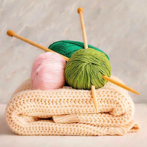 6Pcs 3.75mm Wooden Knitting Needle Straight Single Pointed US Size 5 for DIY Yarn Craft Set,Socks,Sweater, Nice Gift for Women Adults Kids Childre...