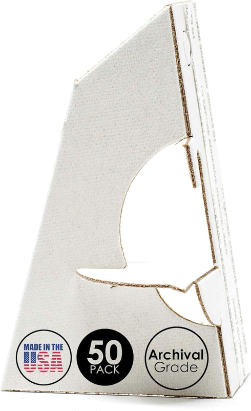 Golden State Art, 3 Inch Self Stick Easel Back, Cardboard Easel Stand, Single Wing, Archival Quality, Display Posters Pictures Brochures, Easy and...