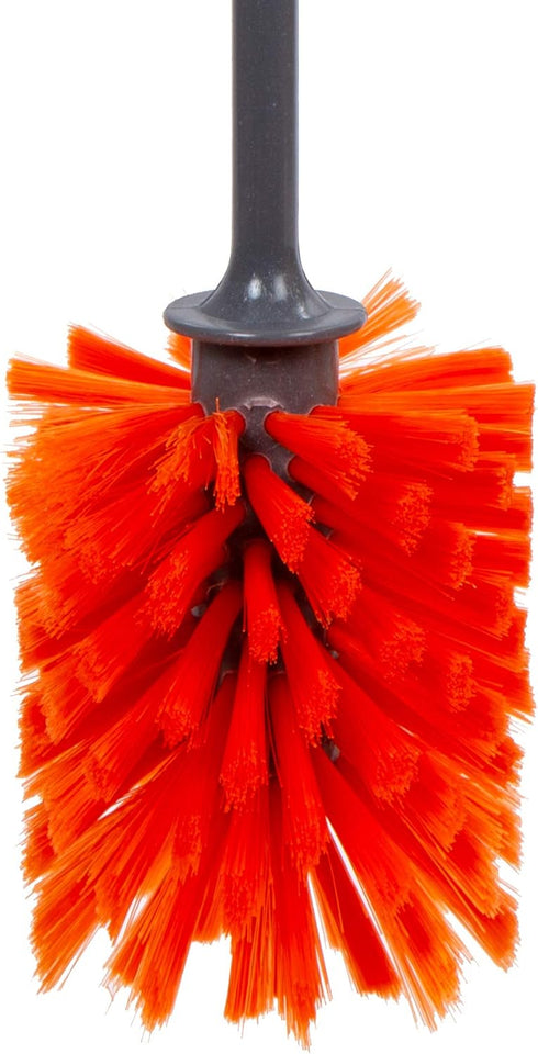Pure 70526DC-OR, Orange PURE Collection, Deluxe Bottle Cleaning Brush, 12.5 inches, 12 x 5 inches...