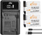 EN-EL12 Battery and LED Charger Compatible with Nikon Coolpix A1000 B600 W300 A900 AW100 AW110 AW120 AW130 S6300 S8100 S8200 S9050 S9200 S9300 S94...