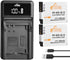 EN-EL12 Battery and LED Charger Compatible with Nikon Coolpix A1000 B600 W300 A900 AW100 AW110 AW120 AW130 S6300 S8100 S8200 S9050 S9200 S9300 S94...