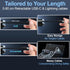 Retractable USB C Car Charger 4-in-1, 120W with 2.6ft Type C Cable, QC 3.0 & PD 3.0 Super Fast Charging for iPhone 12/13/14/15, Samsung Galaxy, iP...