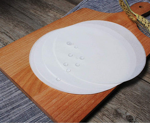 Non-Stick Round Parchment Paper- 6 inch - 100 Eco-Friendly Pack - Baking Paper Liners for Round Cake Pans Circle Cheesecake, Cooking, Air Fryer...