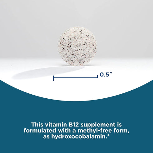 Seeking Health Hydroxo B12 with Folinic Acid - Supplement with Non-Methylated Form of Folate - Vitamin B12 Complex for Heart Health Support - 60 L...