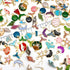 WOCRAFT 120pc Assorted Enamel Bracelet Marine Life Sea Ocean Charms for Jewelry Making Crafts DIY Necklace Bracelet Keychain Crafting Charms Kit (...