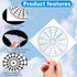 12 Pcs Mandala Painting Stencils Set,Reusable Bullseye Dot Stencil Template for Painting, 3.5/5/6/8 Inches DIY Painting Templates Arts Crafts for ...