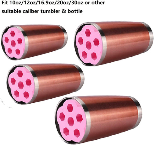 Cup Turner Foam Sets, Tumbler Turner Foams Inserts for 3/4 Inch PVC Pipe, Tumbler Spinner Foams Fit 40 oz 30 oz 20 oz 10 oz All Tumblers Crafting ...