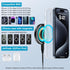Magnetic Wireless Charger for iPhone 15 Pro Max 14 13 12 Pro Max, Samsung Galaxy S24/S23/S22/S21/S20/S10/S9/S8/Note20/10/9/8, Pixel 8 Pro/7/6/5/4 ...