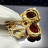 Cherry Brooch for women Red Crystal Pin Bee Brooches Wedding Brooch Cherry Pin Brooch Women Dress Scarf Clothing Accessories Jewelry...