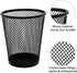 4 Pack Pen Holder Metal Mesh Pencil Holders Round Shaped Pen Holders for Desk Office Wire Mesh Container Pen Organizer,Black...