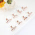 8Pcs 16G Cartilage Earring Set Stainless Steel Flower Opal CZ Stud Earrings Flat Back Cartilage Conch Helix Piercing Jewelry for Women...