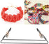 Beading Loom, DIY Metal Bead Loom Kit Fun Beginner Loom Beading Supplies Loom Bracelet Tool for Bracelets Necklaces Belts Jewelry Making...